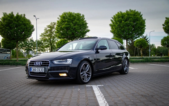 Audi A4 cena 49800 przebieg: 289000, rok produkcji 2012 z Wąbrzeźno małe 379
